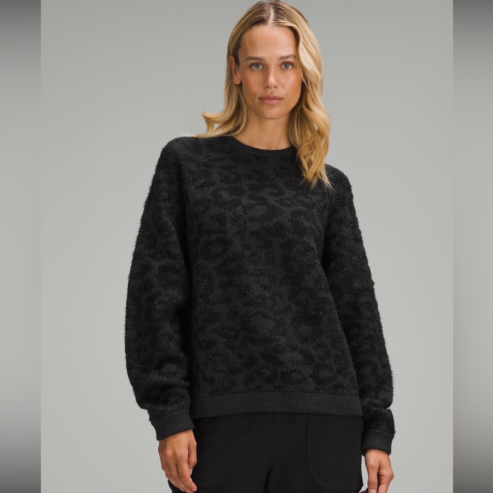 NWT Lululemon Wool Blend Jacquard Sweater